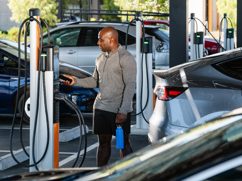 ChargePoint Charging Station - EV Charging in Houston